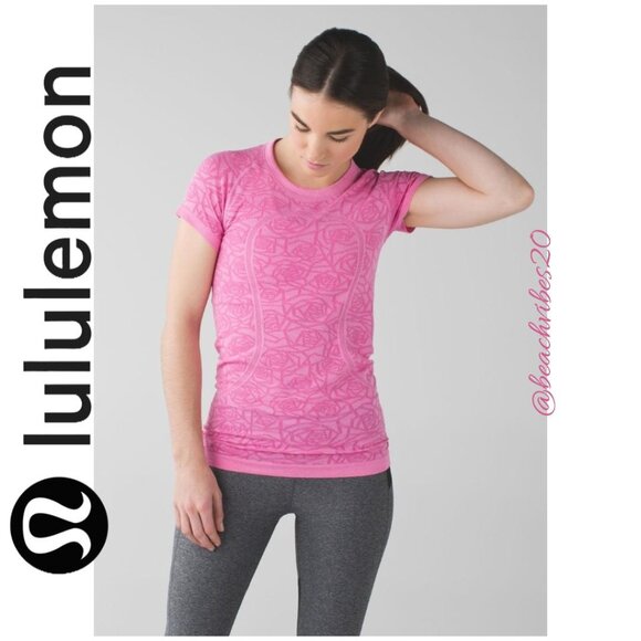 LULULEMON ATHLETICA Swiftly Tech Short Sleeve Crew 10 EUC LL-212 - Picture 1 of 12